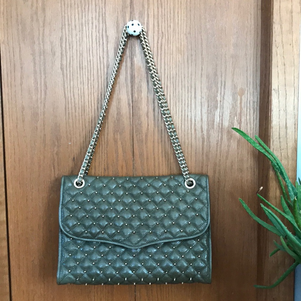 Rebecca Minkoff Affair bag! 💚💛